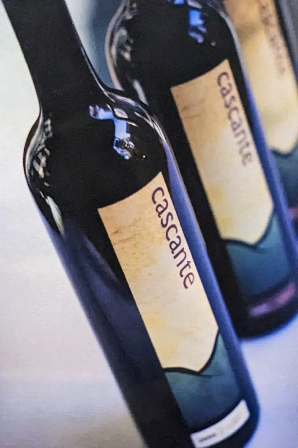 Cascante wine bottles front