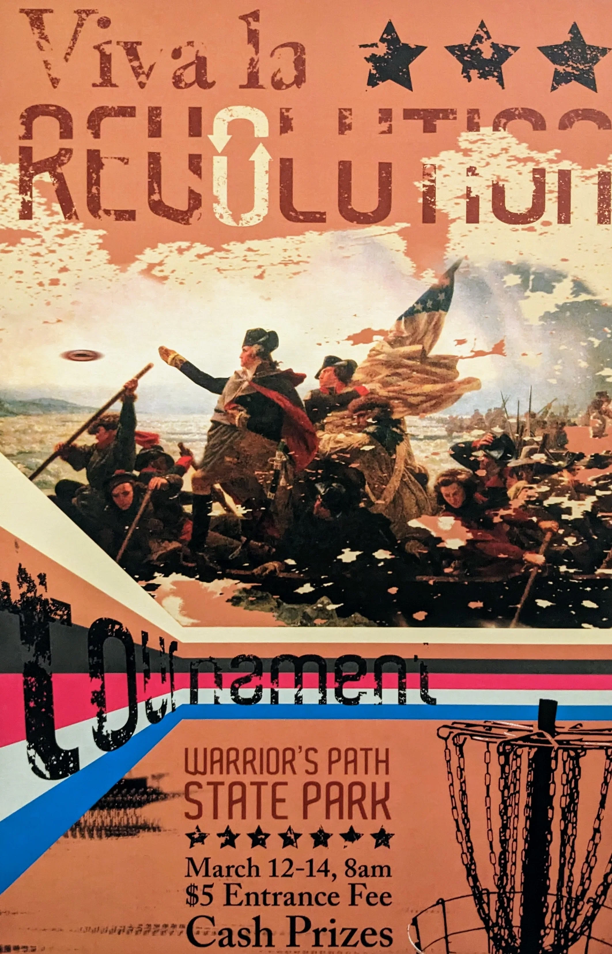 Revolution Disk Golf poster 2